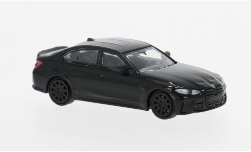 Bmw M3 1/87 Minichamps (G80) schwarz 2020 1:87 modellino in miniatura