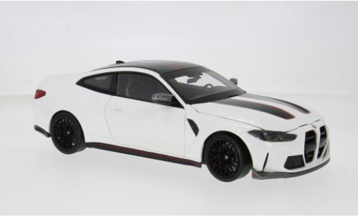Bmw M4 1/18 Minichamps CSL (G82) blau 2022 1:18 modellino in miniatura