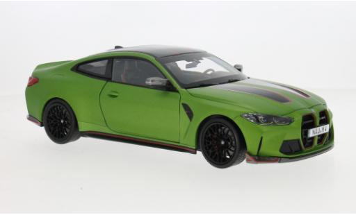Bmw M4 1/18 Minichamps CSL (G82) gr&uuml;n 2022 1:18 modellino in miniatura