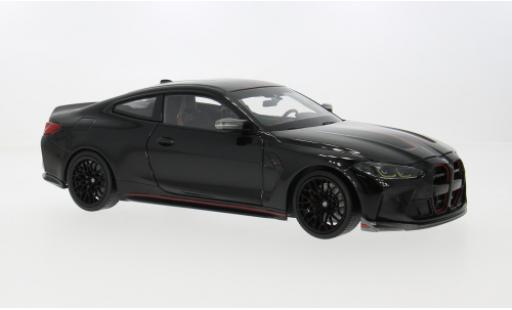 Bmw M4 1/18 Minichamps CSL (G82) schwarz 2022 1:18 modellino in miniatura