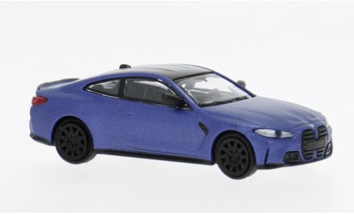 Bmw M4 1/87 Minichamps (G82) blau 2020 1:87 modellino in miniatura