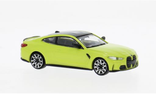 Bmw M4 1/87 Minichamps (G82) gelb 2020 1:87 modellino in miniatura