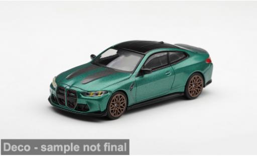 Modellini auto Bmw M4 coupe (G82) verde 2024 1/64 Mini GT