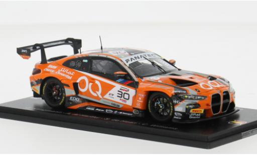 Bmw M4 1/43 Spark GT3 #30 1:43 modellino in miniatura