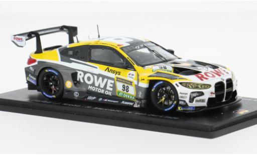 Bmw M4 1/43 Spark GT3 EVO 24h Nürburgring 2025 Rowe Racing #98 A.Farfus/J.Krohn 1:43 modellino in miniatura