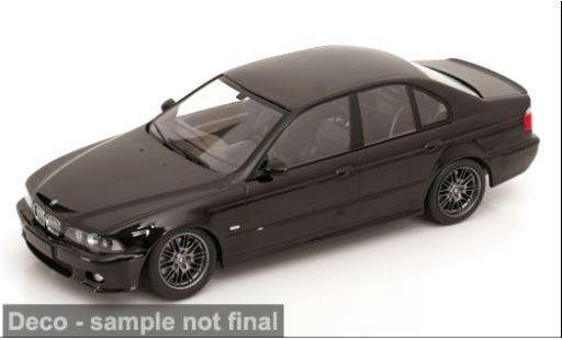 Modellini auto Bmw M5 (E39) schwarz 1998 1/18 KK Scale