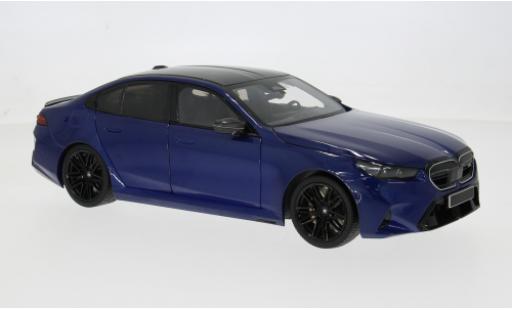 Modellini auto Bmw M5 (G90) blau 2024 1/18 Minichamps