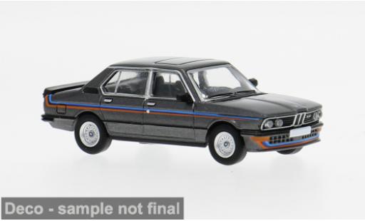 Bmw M535 1/87 PCX87 i (E12) grau/Dekor 1980 1:87 modellino in miniatura