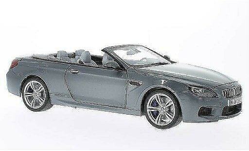 Bmw M6 Cabriolet 1/18 Paragon F12 grigio modellini auto