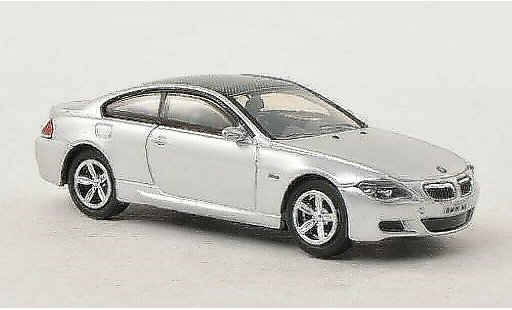 Bmw M6 Coupe 1/87 Busch E63 grigio/carbon 2005 modellini auto