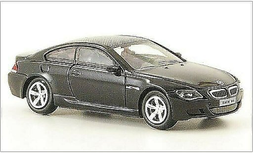 Bmw M6 Coupe 1/87 Ricko E63 nero 2006 modellini auto