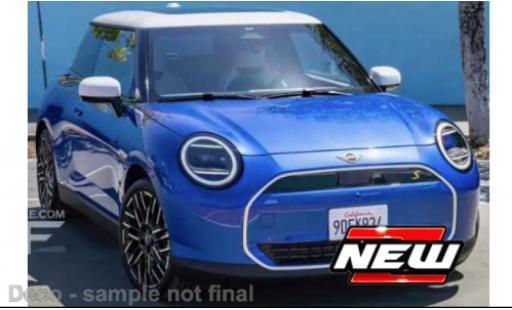 Mini Cooper 1/24 Maisto Bmw SE blau 1:24 modellino in miniatura