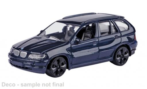 Bmw X5 1/43 Motormax blau 1:43 modellino in miniatura