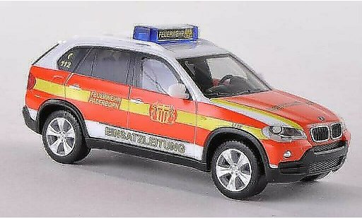 Bmw X5 E70 1/87 Herpa Einsatzleitwagen FW Paderborn modellini auto