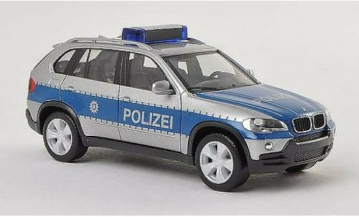 Bmw X5 E70 1/87 Herpa Polizia Thuringen modellini auto