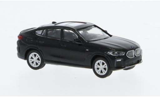 Bmw X6 1/87 Minichamps schwarz 2020 1:87 modellino in miniatura