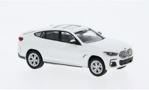 Bmw X6 1/87 Minichamps weiss 1:87 modellino in miniatura