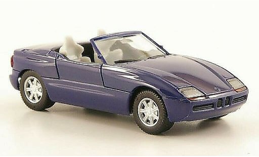 Bmw Z1 roadster 1/87 Herpa blu modellini auto