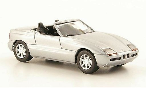 Bmw Z1 roadster 1/87 Herpa grigio modellini auto