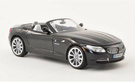 Bmw Z4 roadster 1/24 Motormax E89 nero 2010 modellini auto