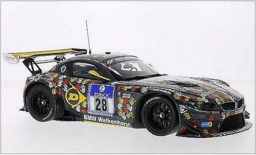Bmw Z4 GT3 1/18 Minichamps E89 No.28 Team Walkenhorst Dunlop 24h Nurburgring 2014 /D.Rostek modellini auto