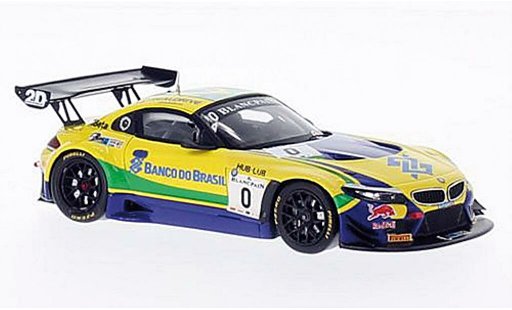 Bmw Z4 GT3 1/43 Spark E89 No.0 Team Brasil Blancpain 2014 /S.Jimenez modellini auto