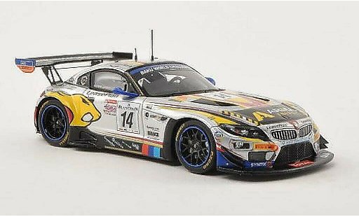 Bmw Z4 GT3 1/43 Spark E89 No.14 Marc VDS Racing Team 24h Spa 2013 /D.Muller modellini auto