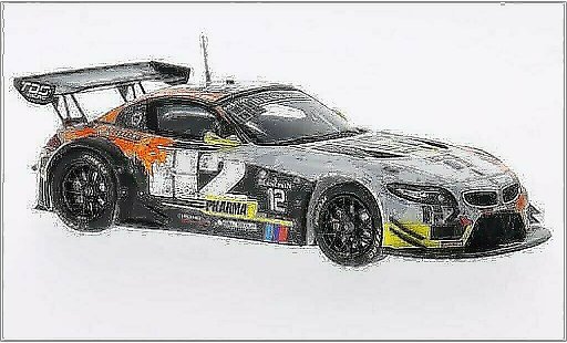 Bmw Z4 course 1/43 Spark E89 No.12 TDS Racing 24h Spa 2014 /P.Thiriet modellini auto