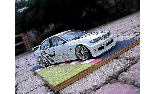 Bmw 320 WTCC 1/18 Autoart E46 i flying lizard modellini auto