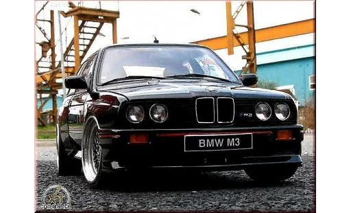 Bmw M3 Sport Evolution 1/18 Autoart E30 nero jantes bbs rs 17 pouces modellini auto