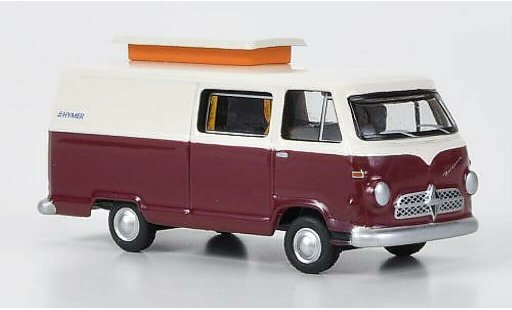 Borgward Hymer camping-car 1/87 Bub Caravano rosso-bianco modellini auto