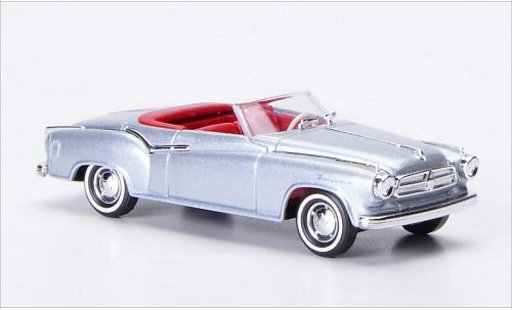 Borgward Isabella cabriolet 1/87 Busch Cabrio grigio 1958 modellini auto