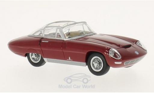 Alfa Romeo 3500 1/43 BoS Models Supersport Pininfarina rosso RHD 1960 modellino in miniatura