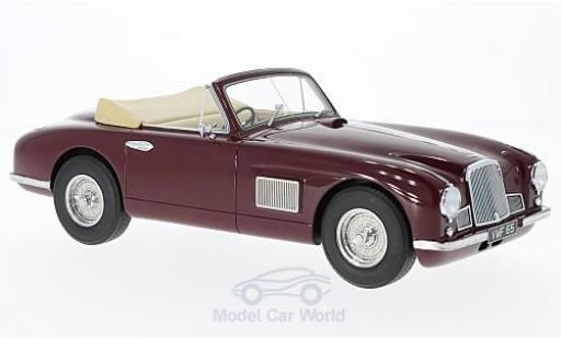 Aston Martin DB2 1/18 BoS Models DHC rosso RHD 1950 modellino in miniatura