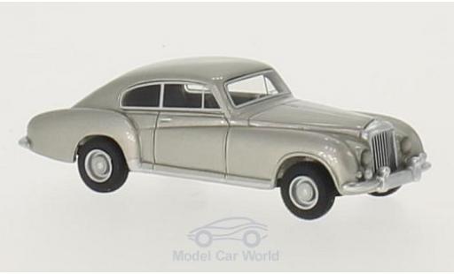 Bentley R Type 1/87 BoS Models R-Type Continental Franay grigio 1954 modellino in miniatura
