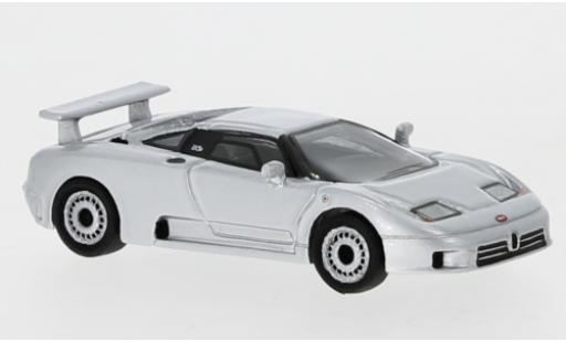 Bugatti EB110 1/87 BoS Models EB 110 metallico grigio 1991 modellino in miniatura