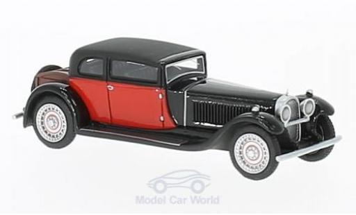 Bugatti 41 1/87 BoS Models Type Royale by Weymann nero/rosso RHD 1929 modellino in miniatura