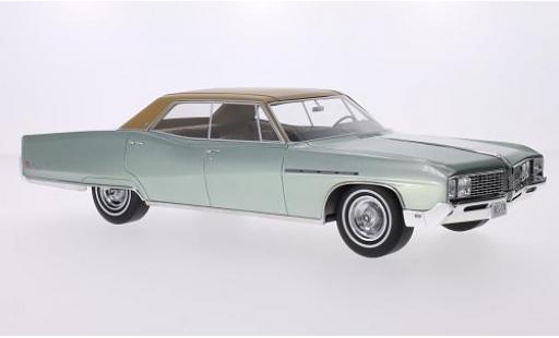 Buick Electra 1/18 BoS Models 225 4-door Hardtop metallico verde/marroneee 1968 modellino in miniatura