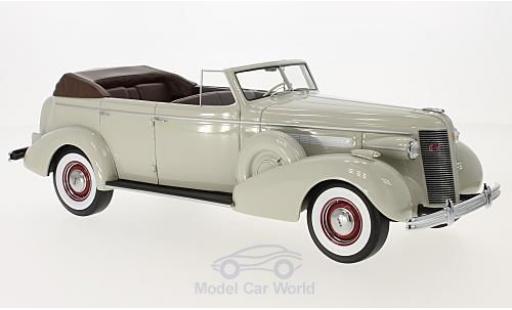 Buick Roadmaster 1/18 BoS Models 80-C Four-Door Phaeton grigio 1937 modellino in miniatura