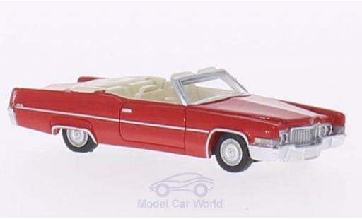 Cadillac Deville 1/87 BoS Models DeVille Convertibile rosso 1970 modellino in miniatura