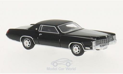 Cadillac Eldorado 1/87 BoS Models nero/matt-nero 1968 modellino in miniatura