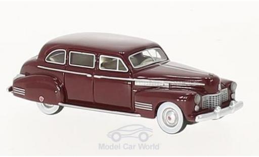 Cadillac Fleetwood 1/87 BoS Models 75 Touring Sedan metallico rosso 1941 modellino in miniatura