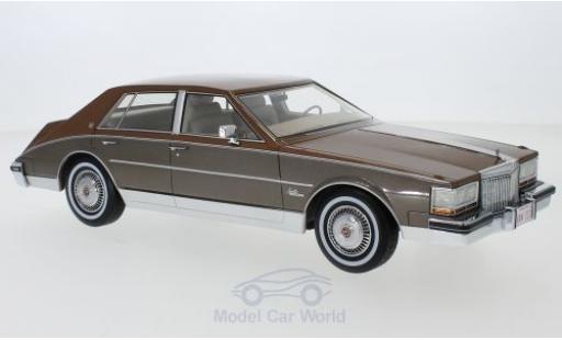 Cadillac Seville 1/18 BoS Models kupfer/metallico marroneee 1980 modellino in miniatura