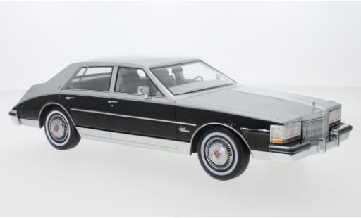 Cadillac Seville 1/18 BoS Models metallico grigio/nero 1980 modellino in miniatura