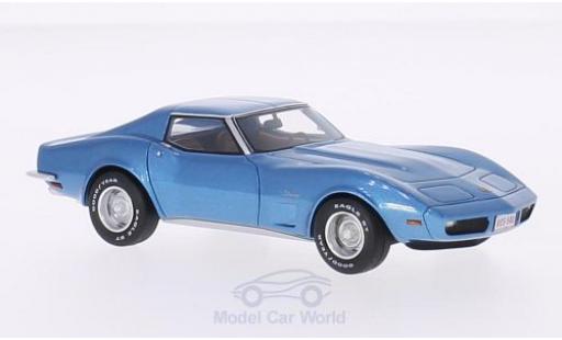 Chevrolet Corvette C3 1/43 BoS Models (C3) metallico blu 1973 modellino in miniatura