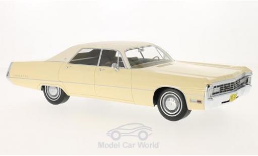 Chrysler Imperial 1/18 BoS Models LeBaron 4-door Hardtop beige/beige 1971 modellino in miniatura