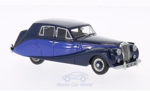 Daimler DB18 1/43 BoS Models Hooper Empress blu/blu 1950 modellino in miniatura