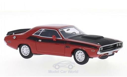 Dodge Challenger 1970 1/43 BoS Models T/A rosso/nero 1970 modellino in miniatura