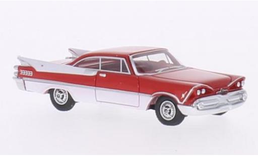 Dodge Custom Royal Lancer 1/87 BoS Models rosso/bianco 1959 2-Door Hardtop Coupe modellino in miniatura