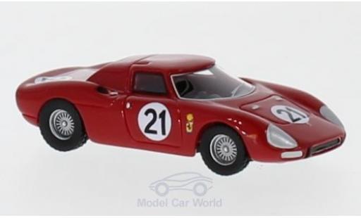 Ferrari 250 1/87 BoS Models LM No.21 24h Le Mans 1965 M.Gregory/J.Rindt modellino in miniatura